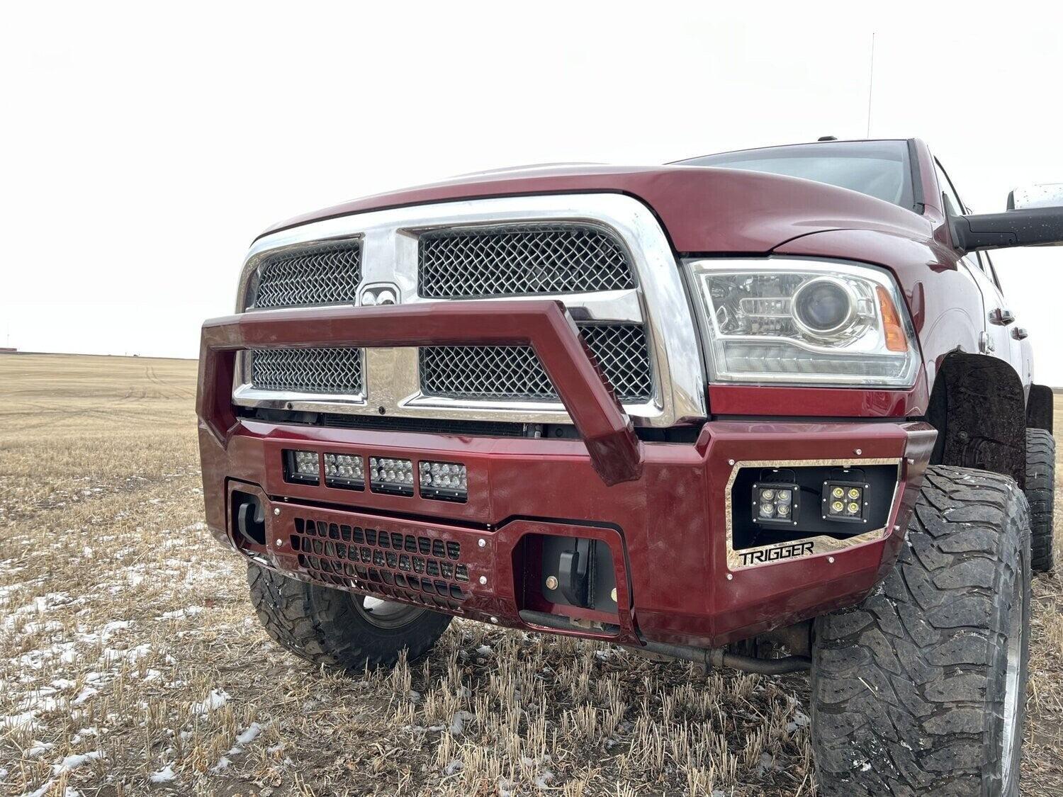 2010-2018 Cummins 6.7L 2500/3500 Trigger Industries Front Bumper (TI-FB-10-18) - Trigger Industries