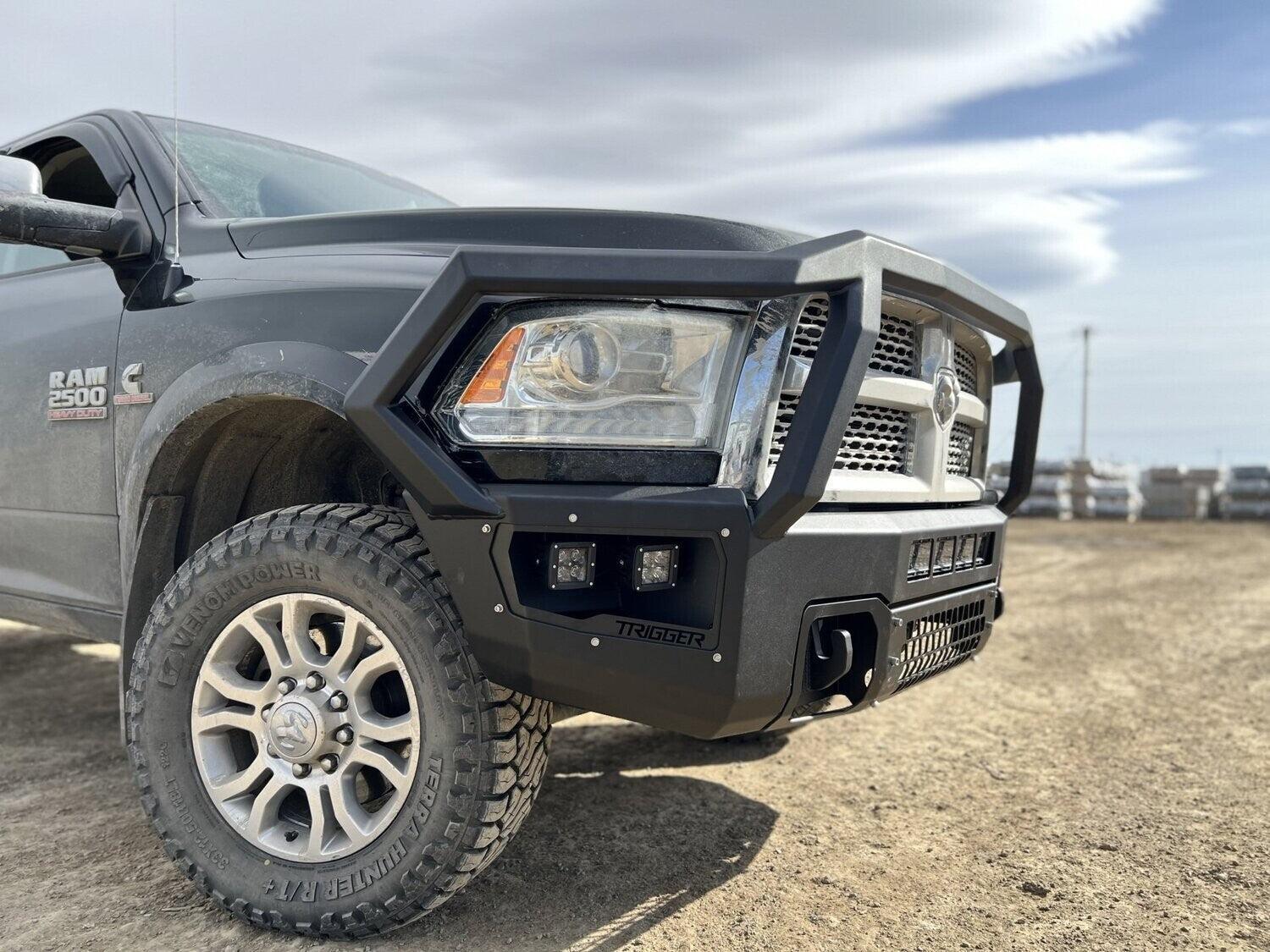 2010-2018 Cummins 6.7L 2500/3500 Trigger Industries Front Bumper (TI-FB-10-18) - Trigger Industries