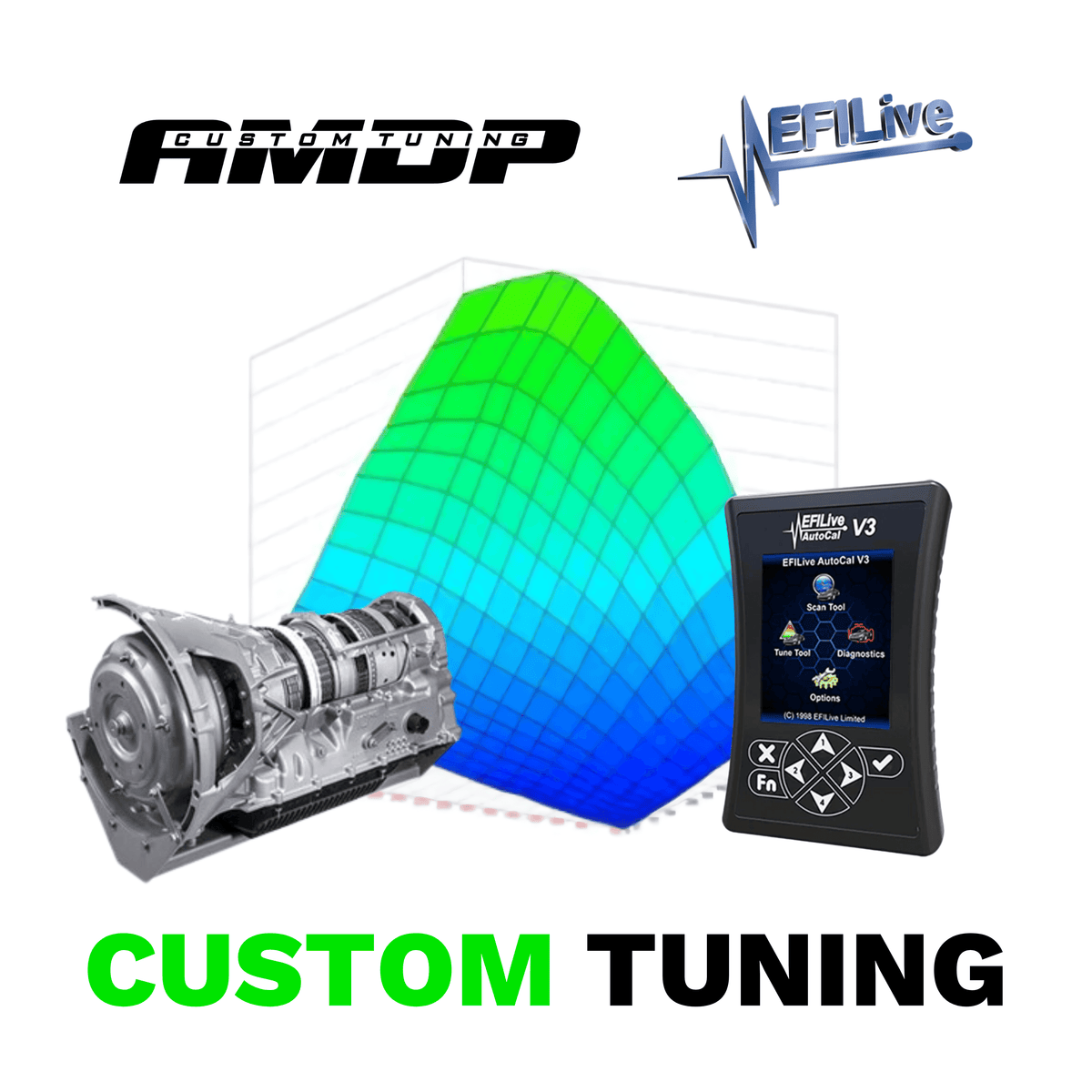 2010-2022 Dodge Cummins 6.7L AMDP AutoCal EFILive 68RFE Transmission Tuning - AMDP