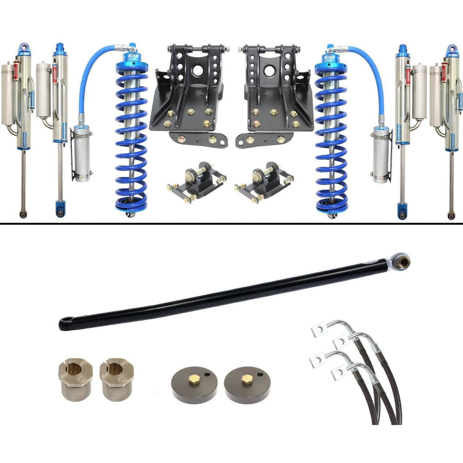 2011-2016 Powerstroke King Coilover Bypass 2.5-3.5" Lift Kit (CS-FLVL-CO25-BYP-11)