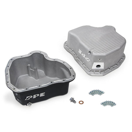 2011-2016 Duramax LML High Capacity Cast Aluminum Oil Pan (114052120) - Pacific Performance Engineering