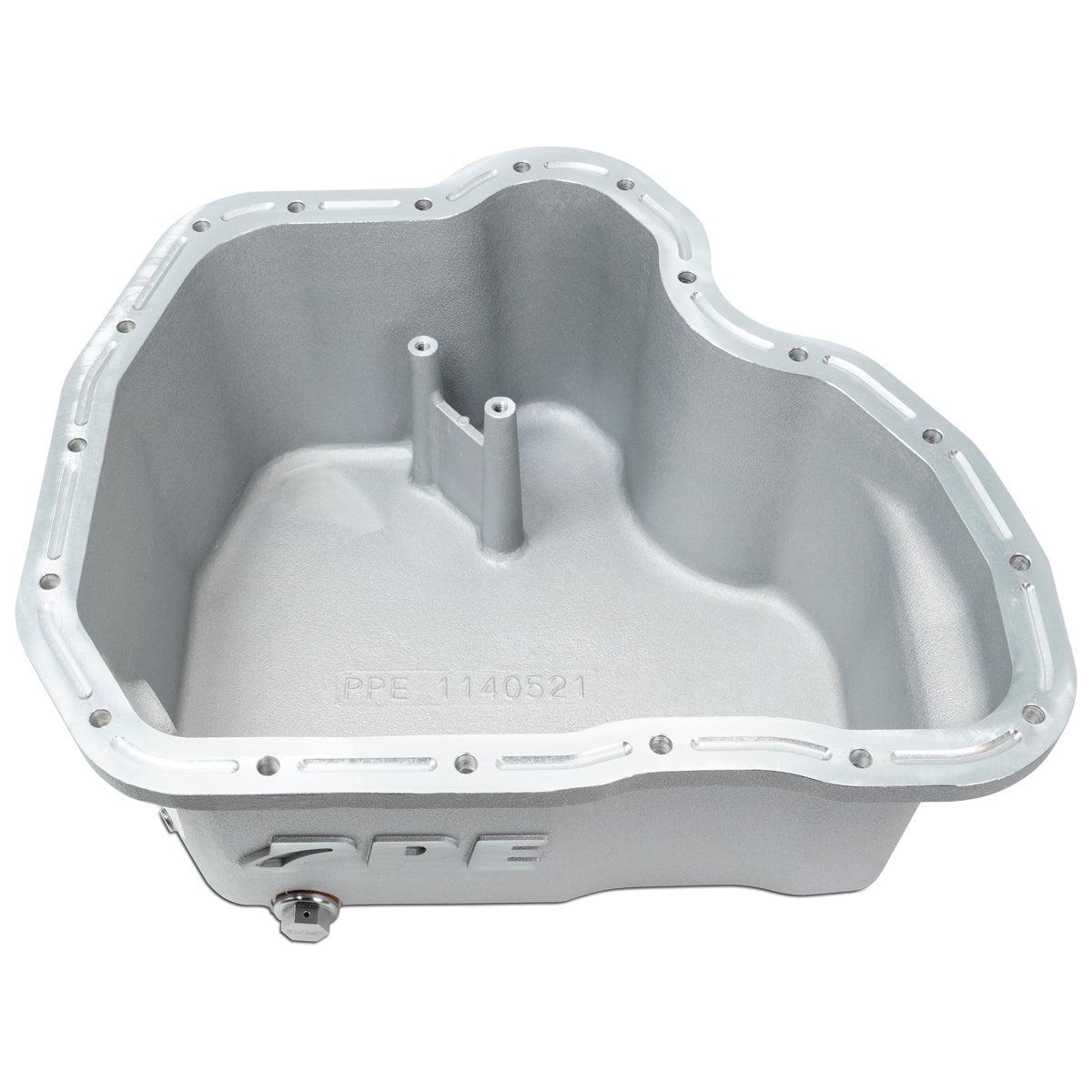 2011-2016 Duramax LML High Capacity Cast Aluminum Oil Pan (114052120) - Pacific Performance Engineering