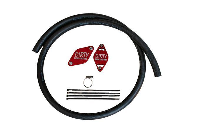 2011-2016 Duramax LML Intake Resonator Delete Plate (LML-INT-A032) - Dirty Diesel Customs