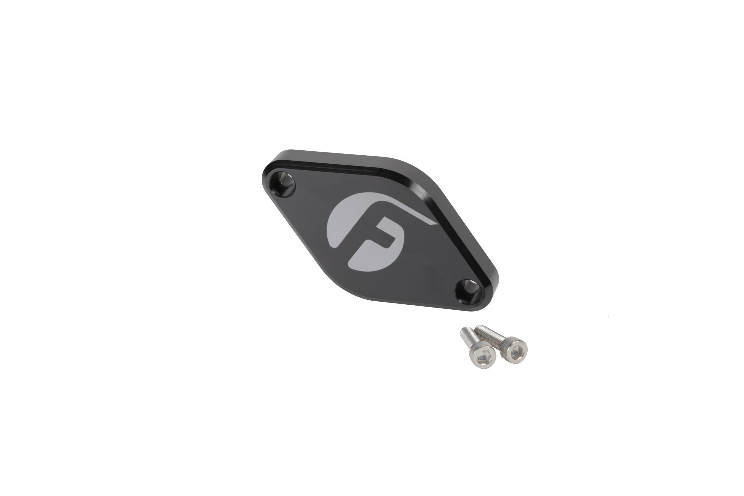 2011-2016 Duramax LML Resonator Delete Plate 6061 Aluminum (FPE-LML-RES) - Fleece Performance