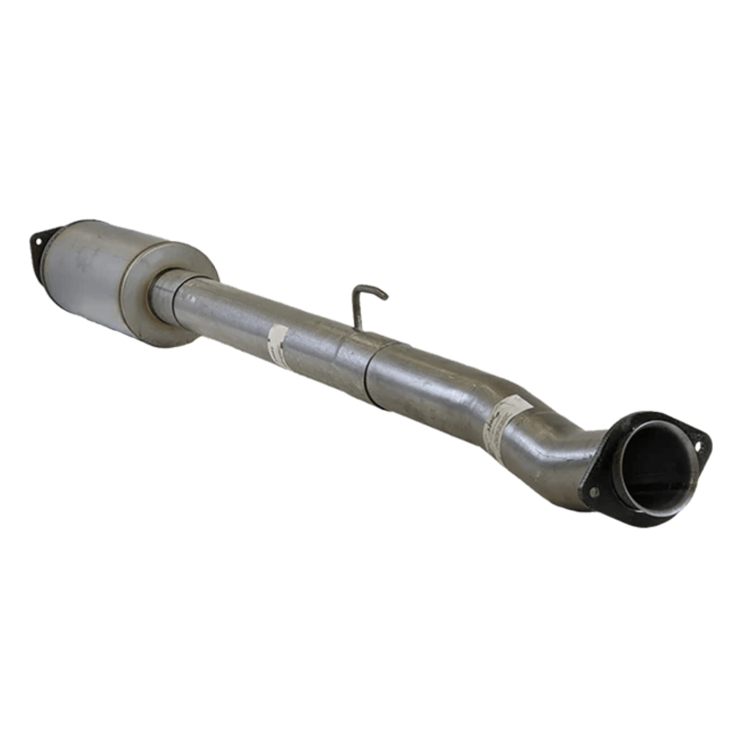 2011-2018 Powerstroke 6.7L 4" Cat & DPF Race Pipe w/ Muffler (421032) - Mel's Manufacturing