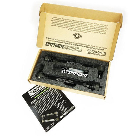 2011-2019 Duramax LML/L5P Kryptonite Death Grip Tie Rods for Fabtech Rts Lift Kits (KRTR11-FT) - Kryptonite