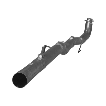 2015.5-2016 Duramax LML 4" Cat & DPF Race Pipe No Muffler (431020) - Mel's Manufacturing