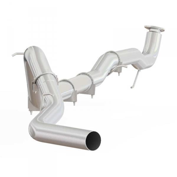 2015.5-2016 Duramax LML P1 4" Downpipe Back Exhaust - No Muffler (C6045SLM)