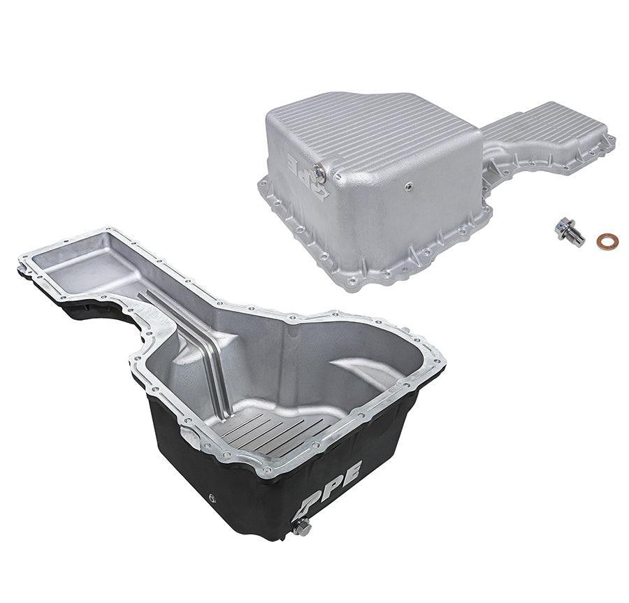 2017-2019 Duramax L5P Deep-Capacity Raw Cast Aluminum Oil Pan (114053000) - Pacific Performance Engineering