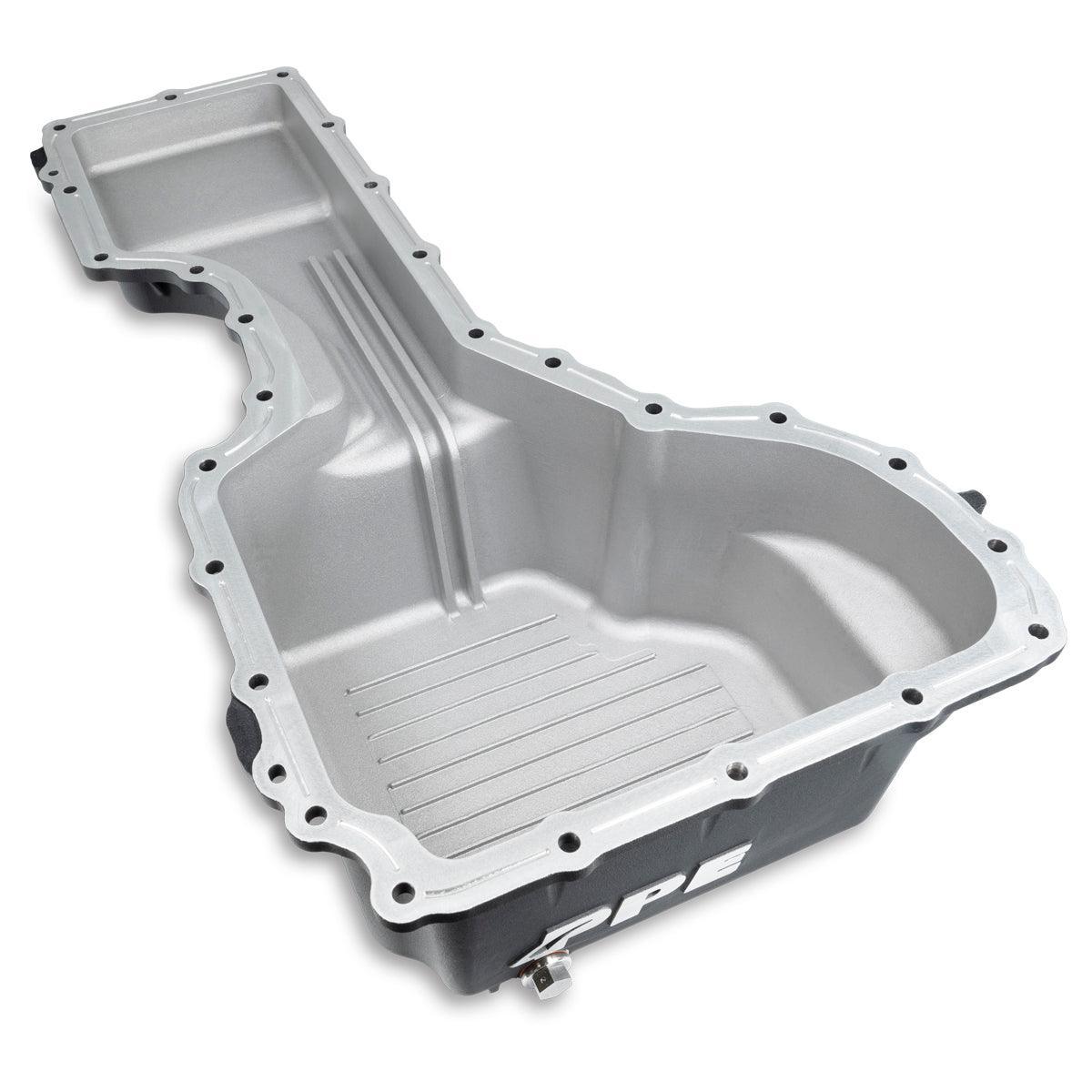 2017-2019 Duramax L5P Deep-Capacity Raw Cast Aluminum Oil Pan (114053000) - Pacific Performance Engineering