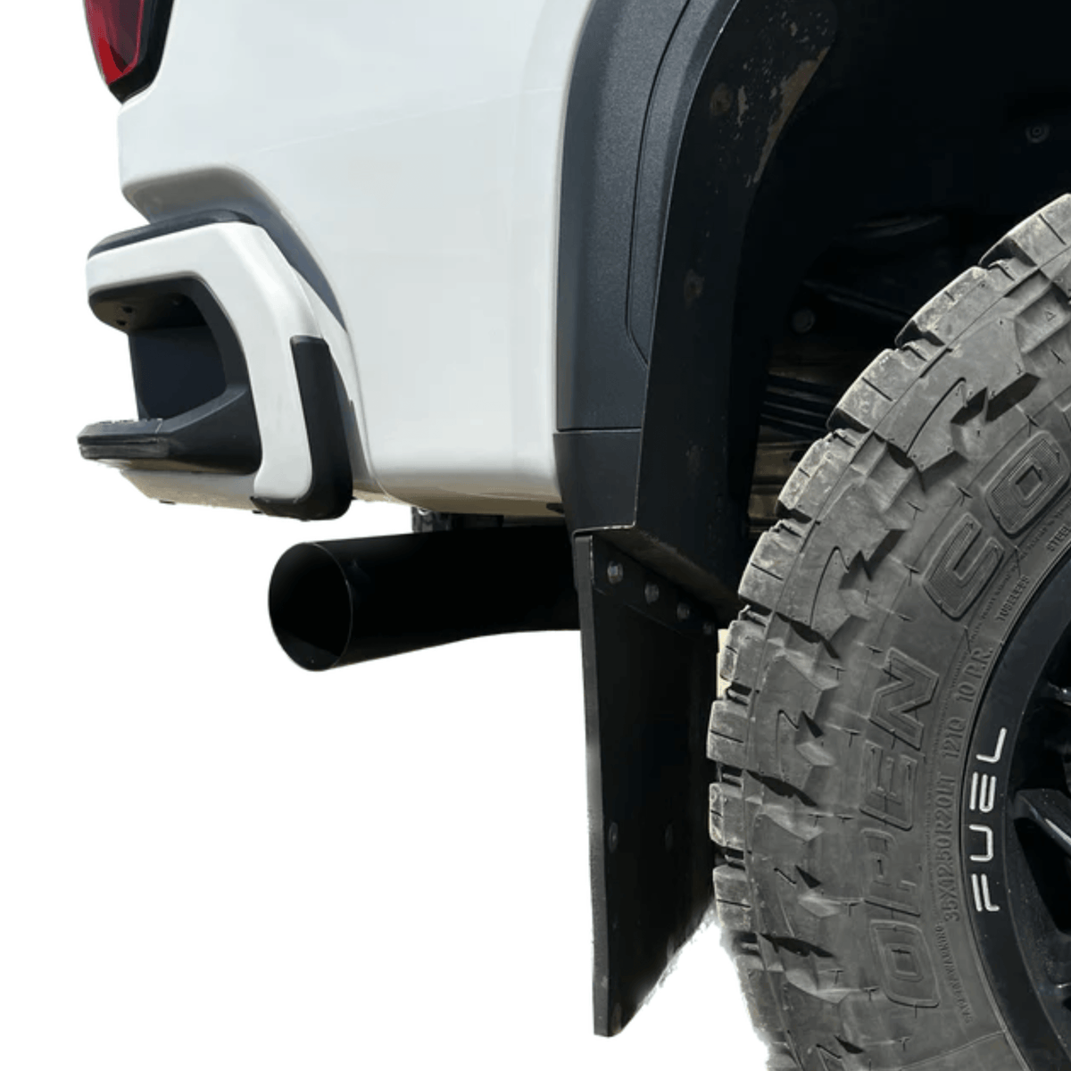  2017-2020 Duramax L5P 70 Degree Vented Turn Out Exhaust Tip (ST11070B) - Mel's Manufacturing