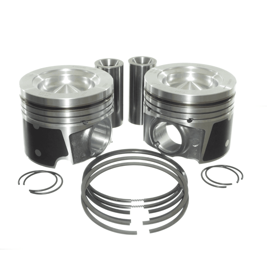 2017-2020 Powerstroke 6.7L Dualoy Reduced Compression Height Piston & Ring Kit (7233DKT) - Dualoy Pistons
