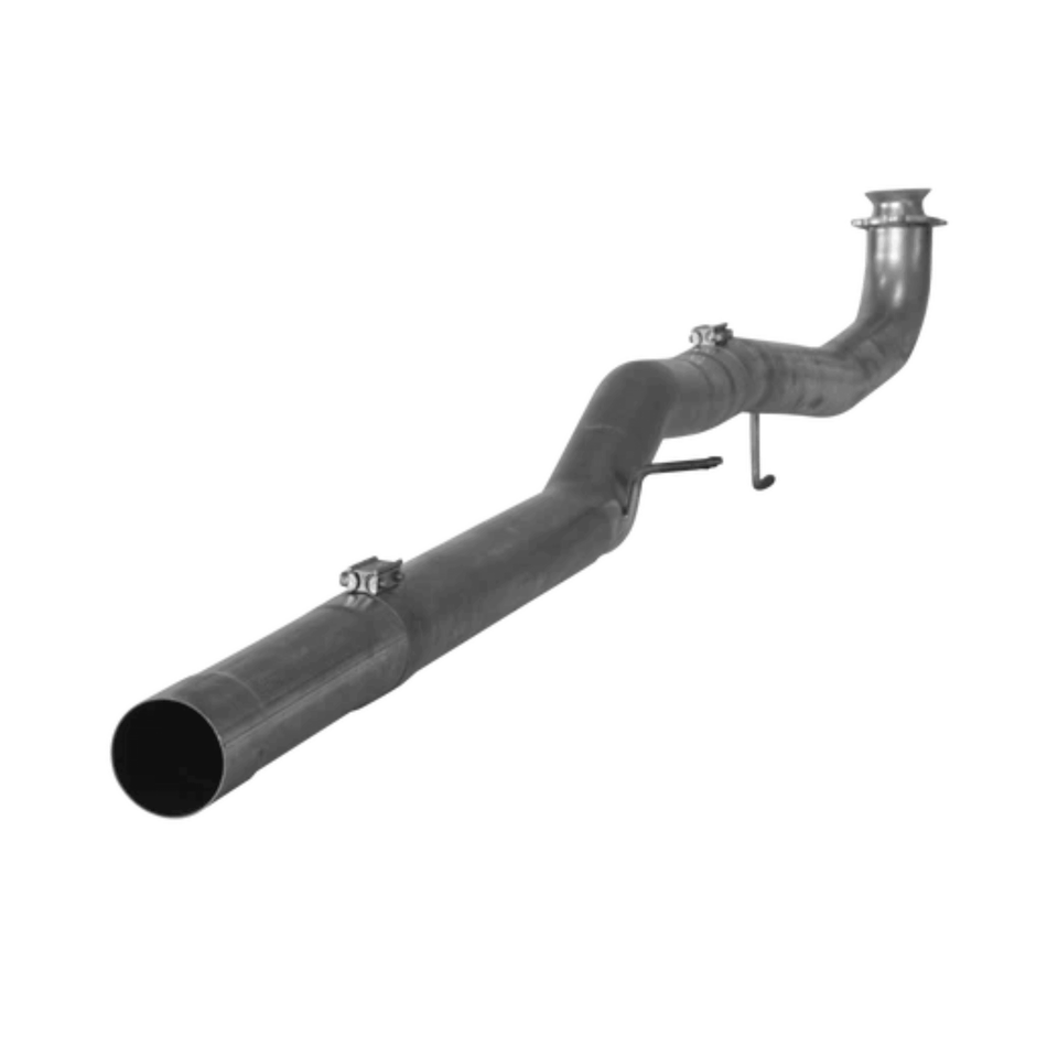2017-2023 Duramax L5P 4" Cat & DPF Race Pipe No Muffler (431031) - Mel's Manufacturing