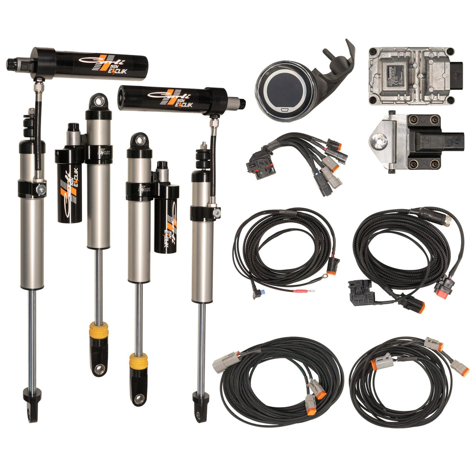 2017-2024 Powerstroke E-Venture Shock Package w/ 3.5-5.5” Lift (CS-FEV25SPKG-45-17)