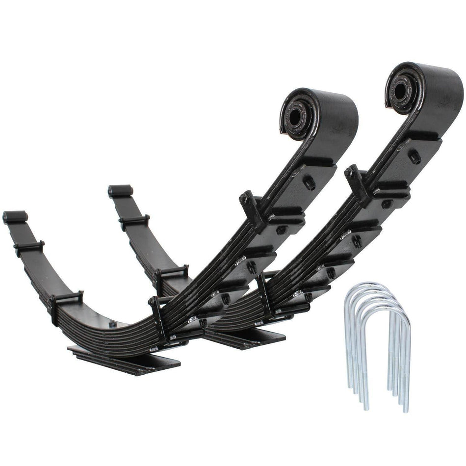 2017-2024 Powerstroke XHD Leaf Spring Kit w/ 1" Rear Lift (CS-FFSP-LVL-17-XHD)