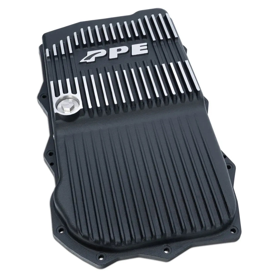 2018-2025 Jeep Wrangler/Gladiator 3.6L 850RE PPE HD Cast Aluminum Transmission Pan Brushed (228153510)