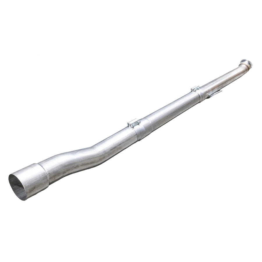 2019+ Cummins 6.7L Dirty 4" CAT & DPF Delete Pipe No Muffler (DDC-3D19)