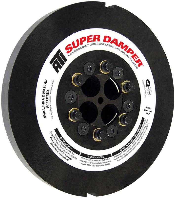 1992-1998 Cummins 5.9L ATI Super Damper Harmonic Balancer 2 Timing Slots for Tach (917373)
