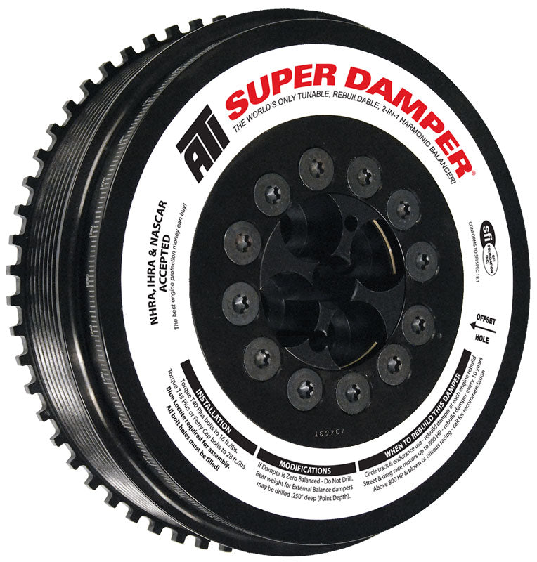 2007.5+ Cummins 6.7L ATI Super Damper Harmonic Balancer (917375)