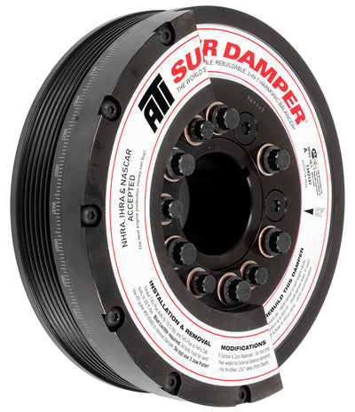 2017-2019 Duramax L5P ATI Super Damper Harmonic Balancer 6 Rib Externally Balanced (917382)