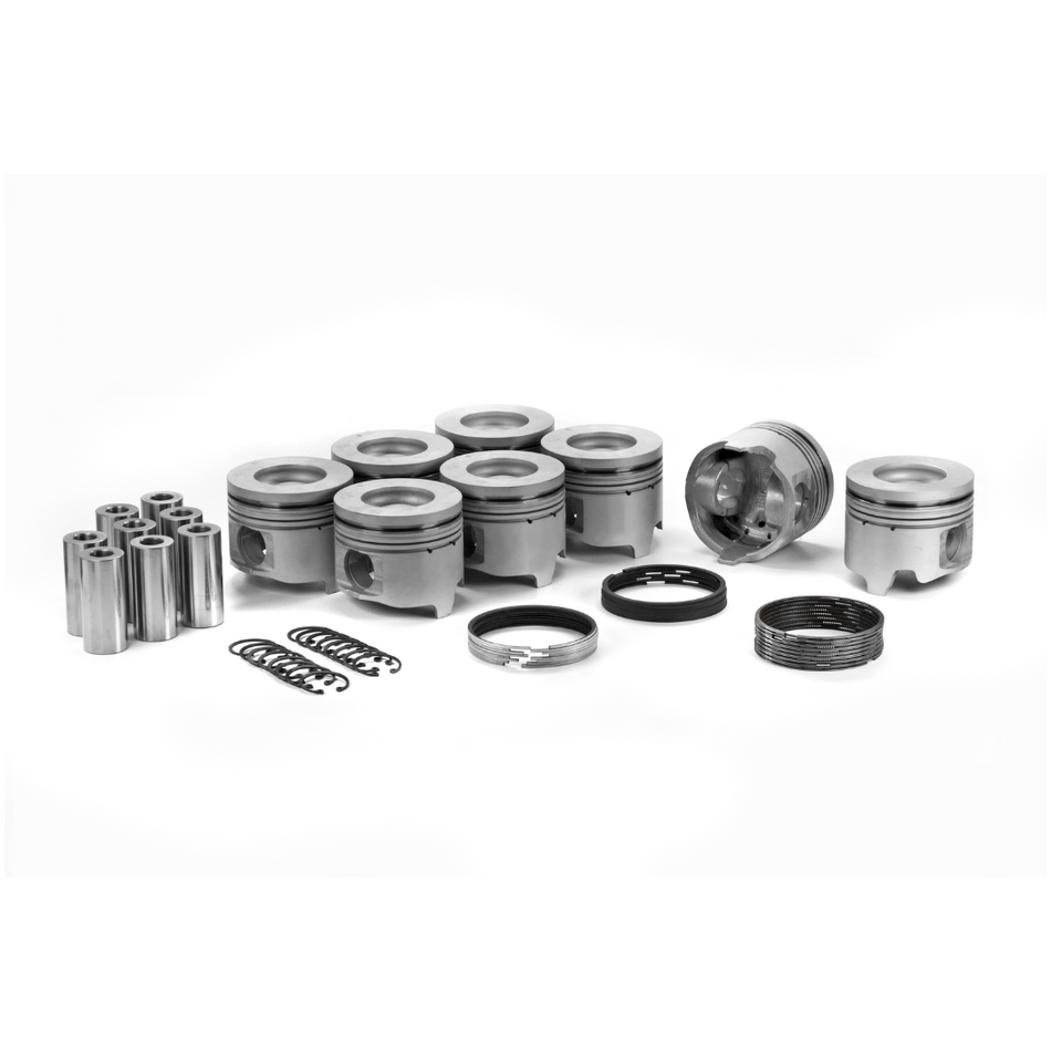 2018+ Duramax L5P Dualoy Reduced Compression Height Piston & Ring Kit (7237DKT)