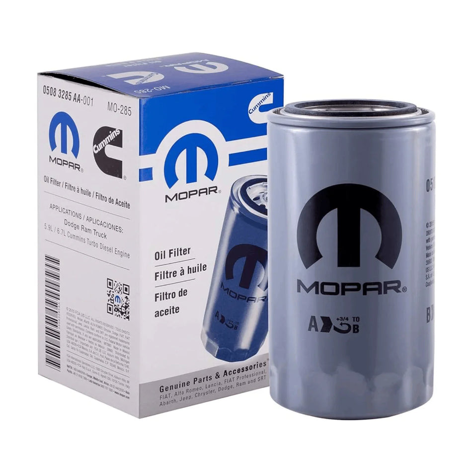 1998-2024 Cummins Mopar Oil Filter (05083285AA / MO-285)