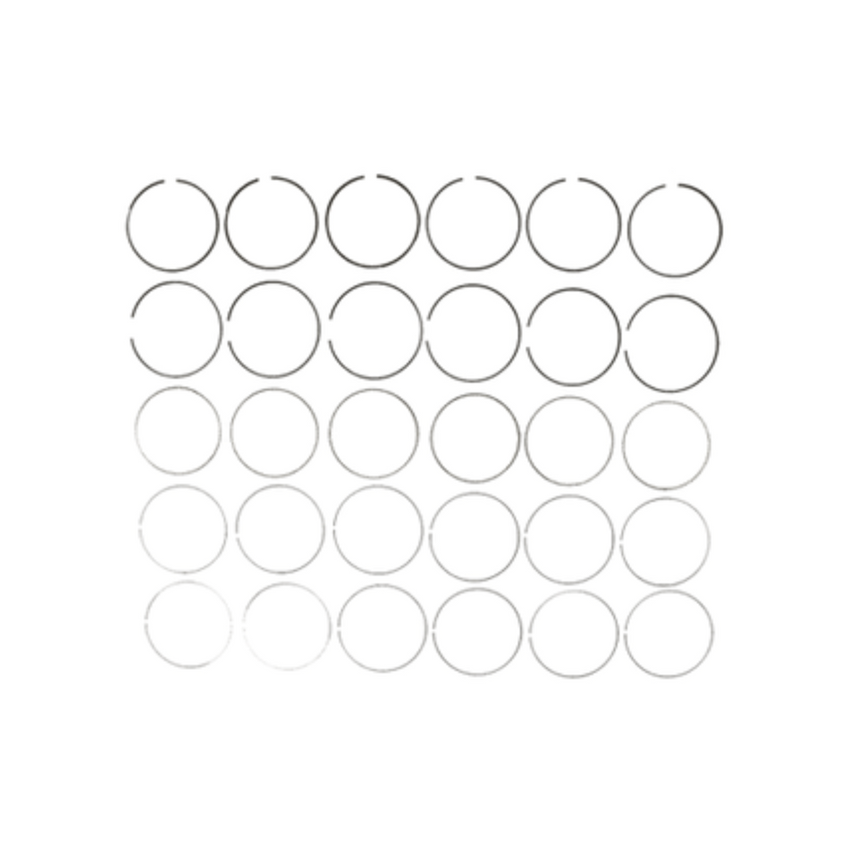 2001-2010 Duramax 6.6L Mahle Pistons Ring Set (41909)