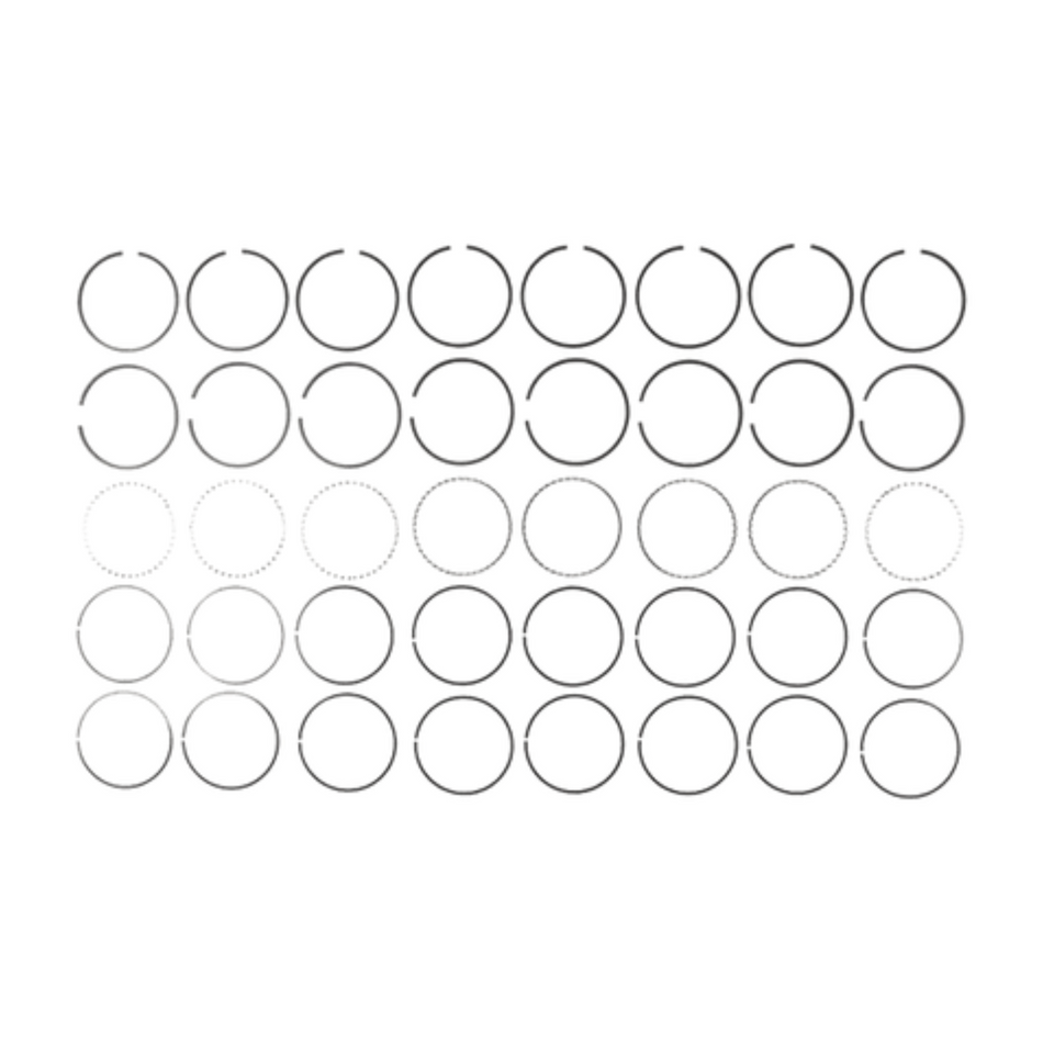 2003-2007 Powerstroke 6.0L Mahle Pistons Rings - Standard (41940)