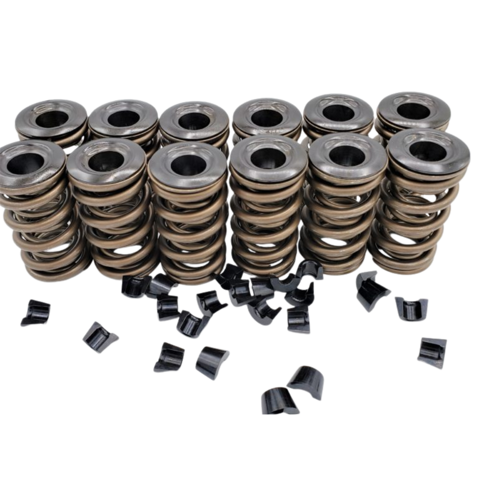 1989-1998 Cummins 5.9L Hamilton Cams 103LB Valve Springs w/ Retainers (07-s-002)