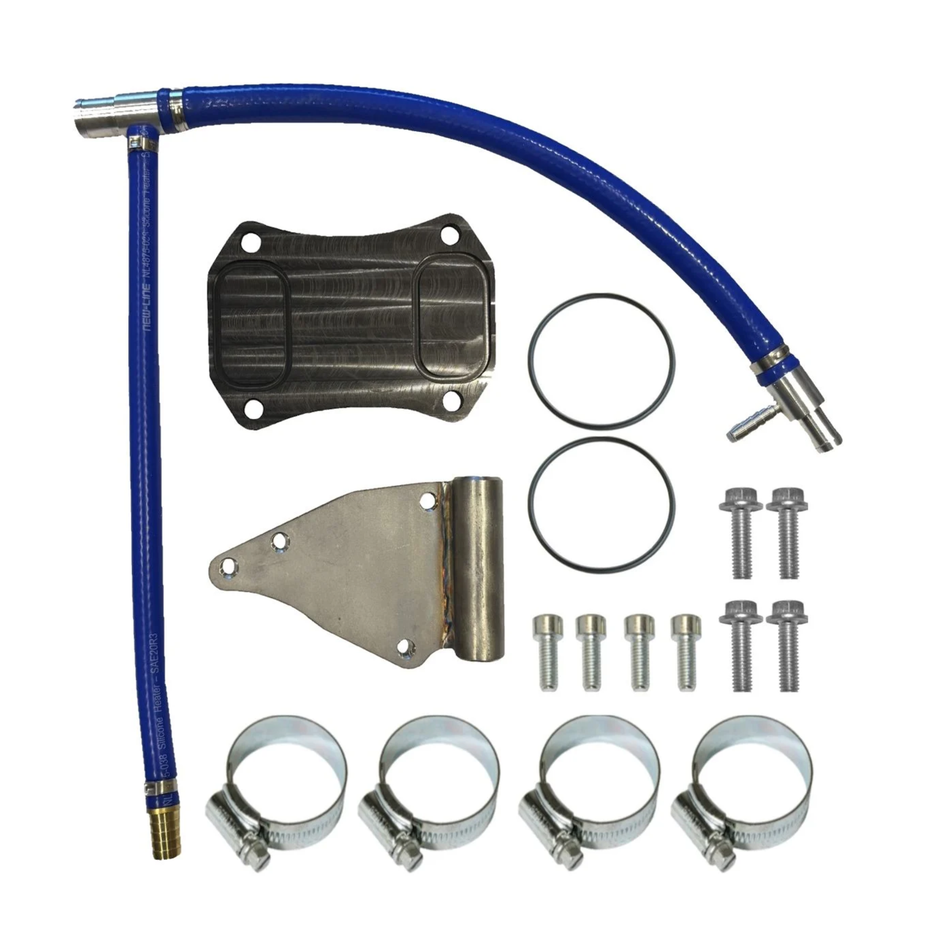 2011-2015 Duramax LML Mel's EGR Cooler Delete Kit (800004)