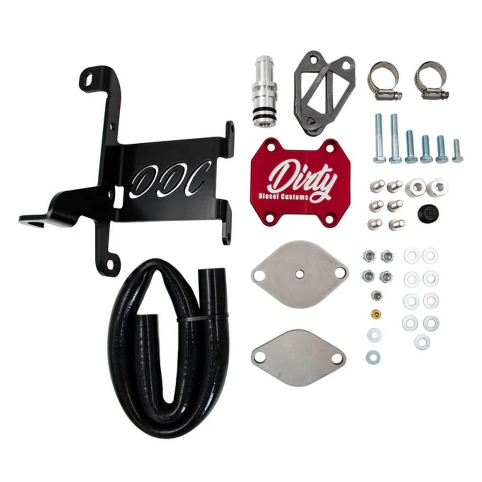 2009-2024 Cummins 6.7L Dirty EGR/Cooler Delete Kit (I67-EGR-A006)