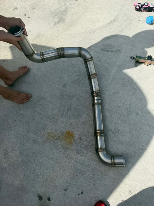 2008-2010 Powerstroke 6.4L Point Zero Hot Side Intercooler Pipe