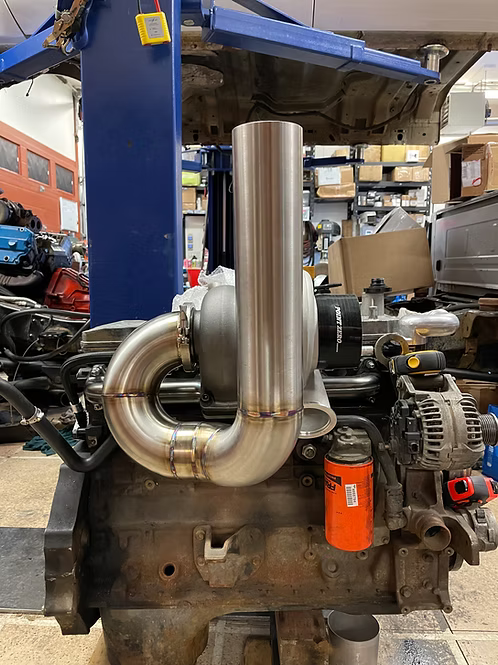 1994-2002 Cummins 5.9L Point Zero 2nd Gen Swap Hood Stack