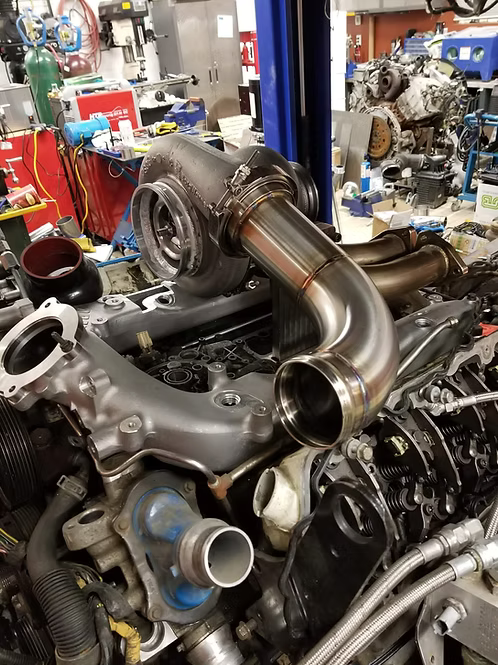 2008-2010 Powerstroke 6.4L Point Zero s400 Intercooler Pipe Adapter