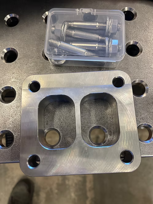 Point Zero T4 Stainless Turbo Spacer