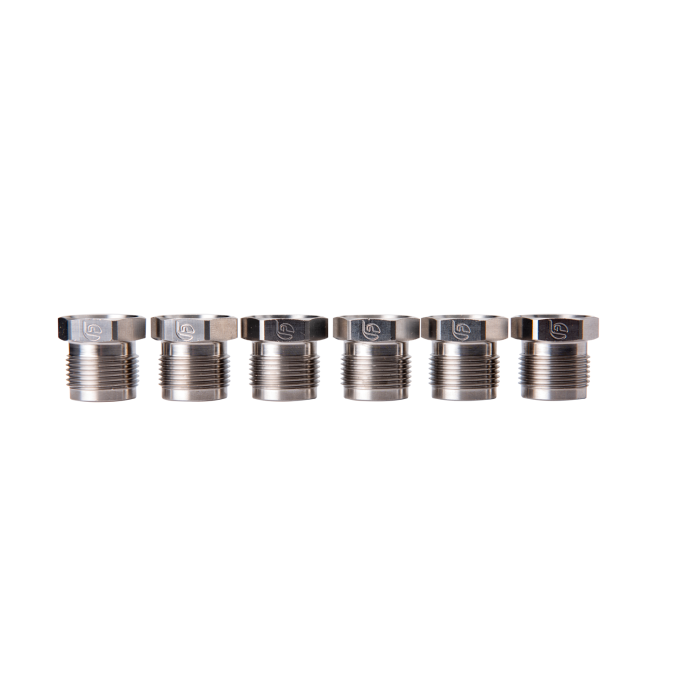 2003-2022 Cummins 5.9L/6.7L Fleece Stainless Steel Fuel Supply Tube Nuts (FPE-CUMM-SSFTN)