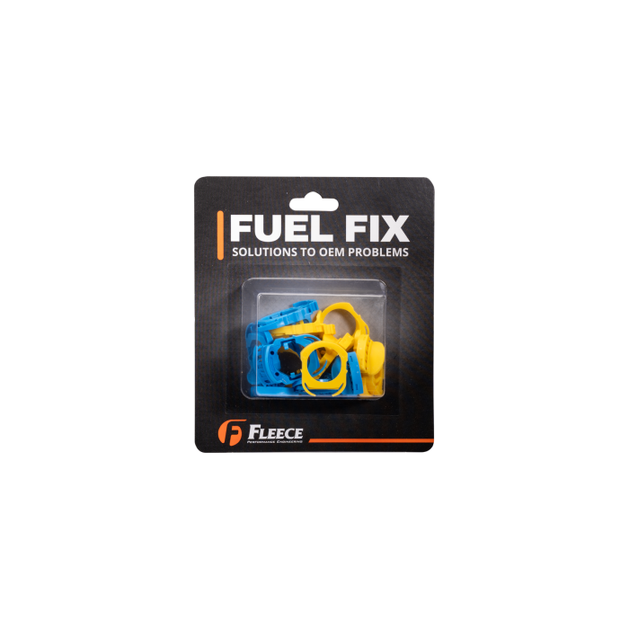 2011-2026 Powerstroke Fleece Fuel Line Retaining Clips for the Ford Power Stroke - 14 Pack (FPE-FL-RC-FMC-14P)