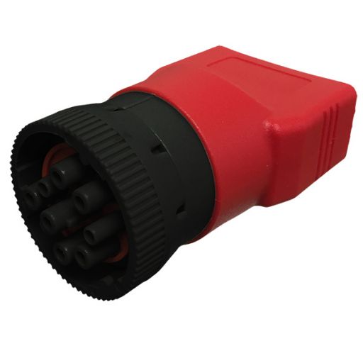 Up to 2016 EFILive Black J1939 Male to OBDII Female Adapter (SAE-J1939-G)