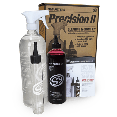 S&B Precision II Cleaning & Oil Kit (88-0008) - S&B Filters