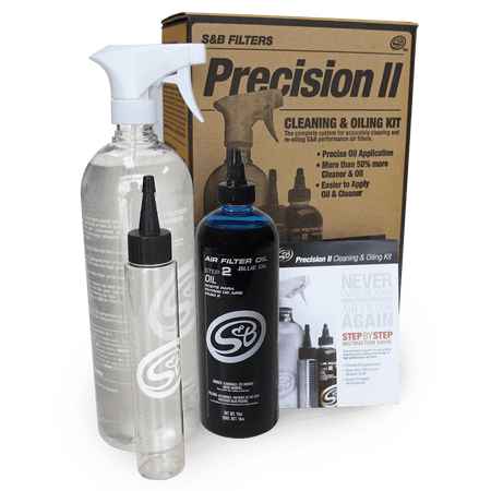  S&B Precision II Cleaning & Oil Kit (88-0008) - S&B Filters