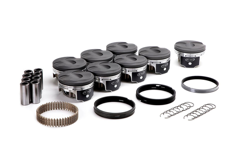 ICON SBC Premium Forged Piston Set STD (IC10187-STD)