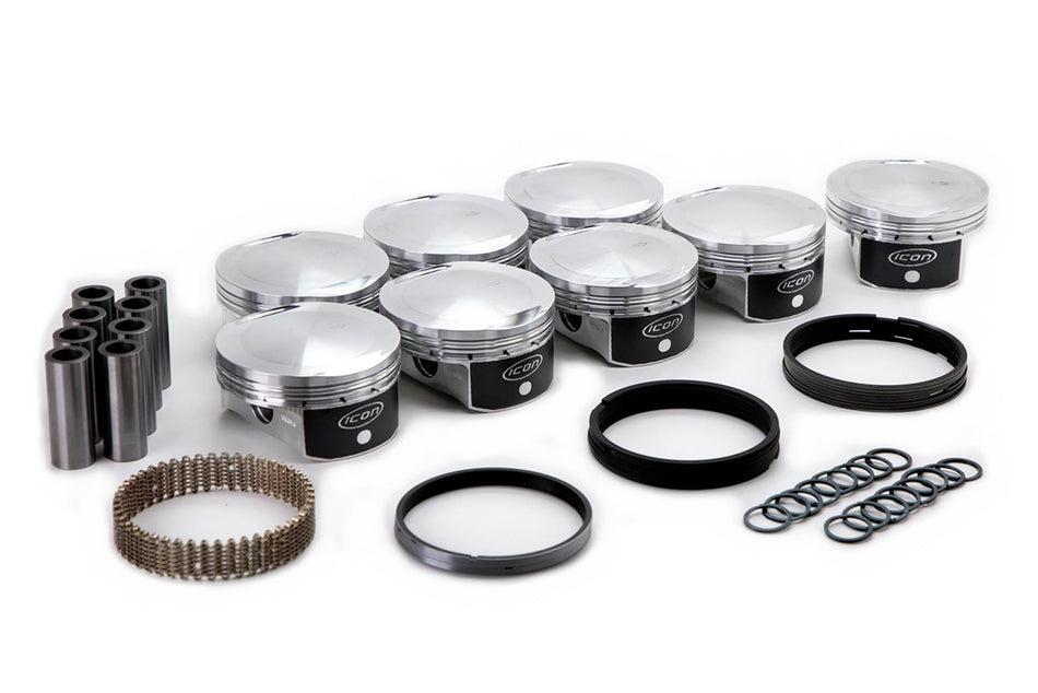 ICON Gen 3 HEMI 6.4L Premium Forged Piston Set STD (IC591C.STD)